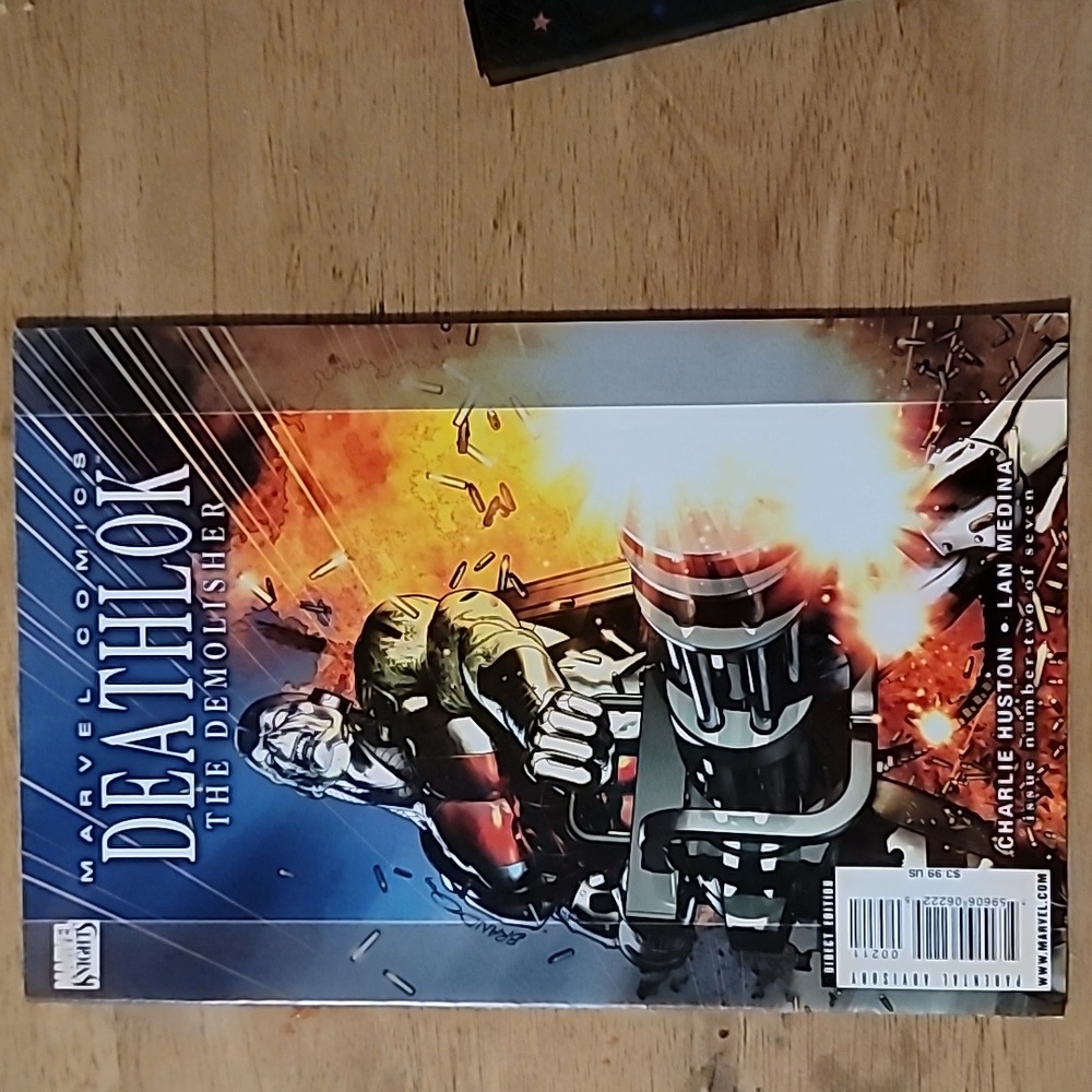Marvel comic book Deathlok the Demolisher